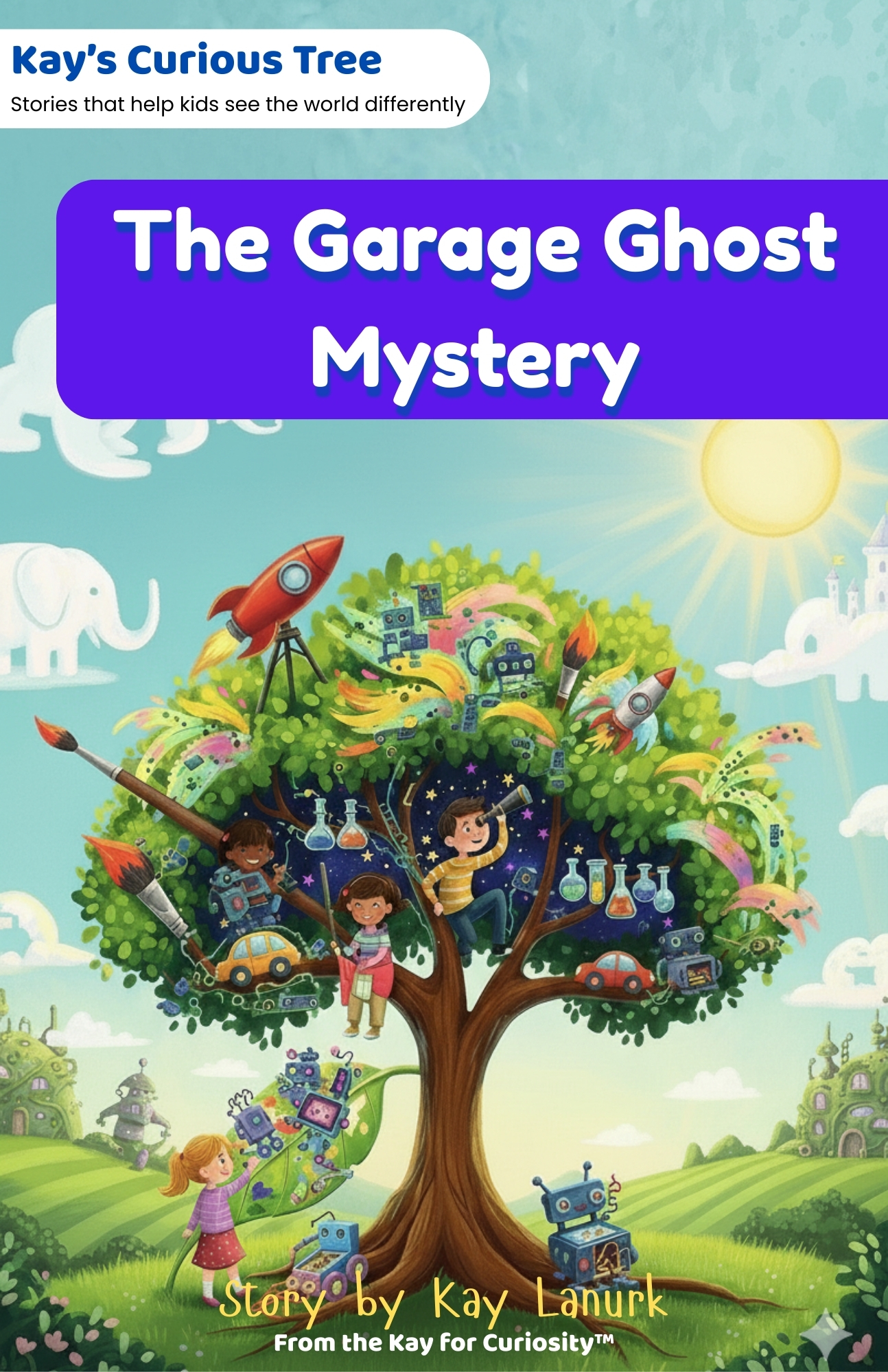 Cover of The Garage Ghost Mystery
